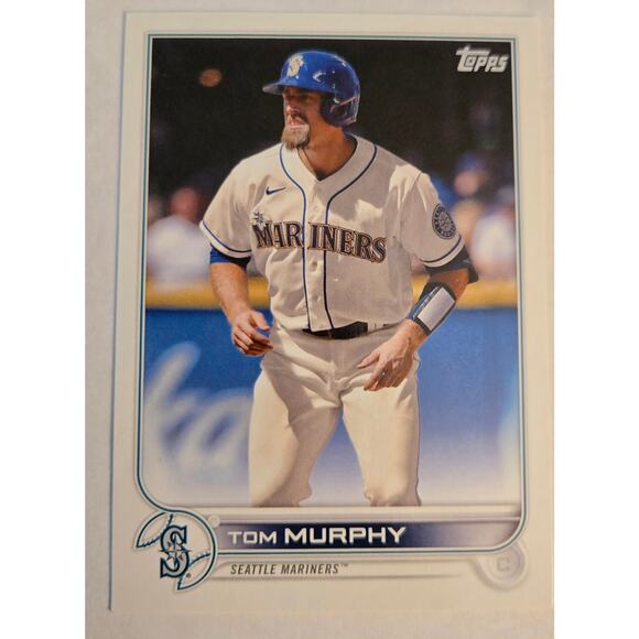 Tom Murphy Seattle Mariners Topps 2022 Baseball Card #262 - Picture 1 of 6